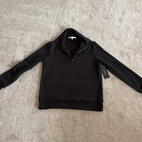 Half zip lightweight sweatshirt NWT - Picture 1 of 5